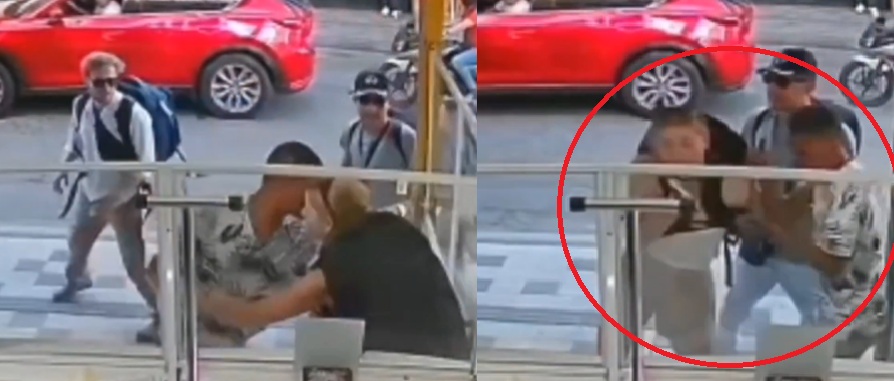 Pareja de estadounidenses fue atacada con cuchillo