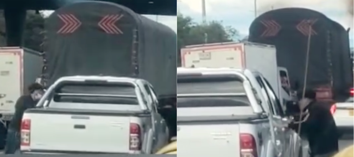 Los delincuentes se llevaron un bolso en el que no había dinero, según las autoridades.