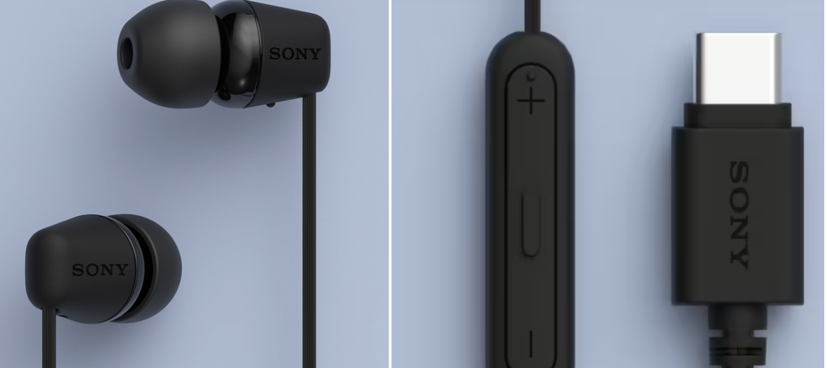 Sony lansează căștile IER-EX15C cu conexiune USB-C: design compact și ușor