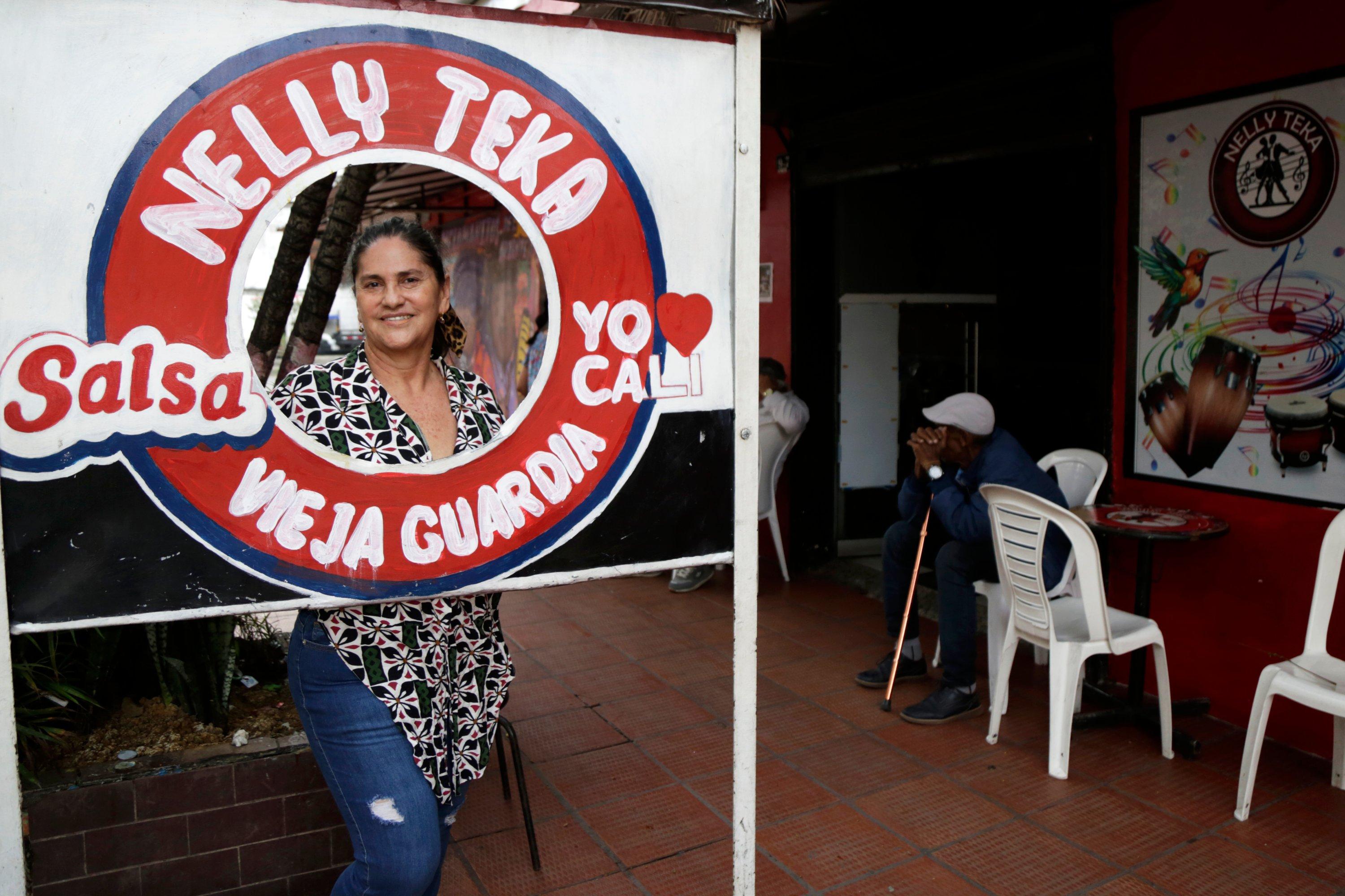 María Nelly Parra, fundadora de Nelly Teka, en el Obrero.