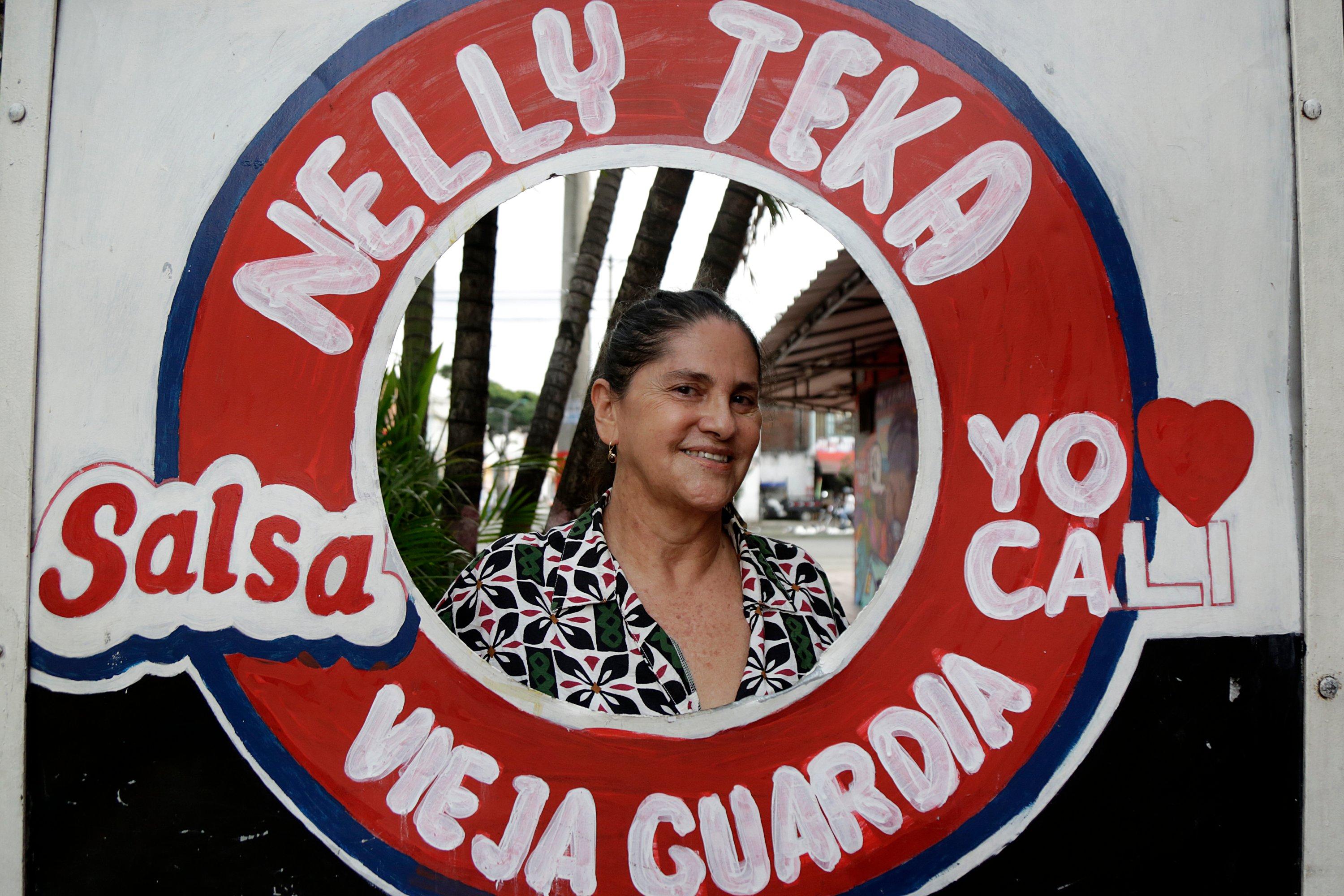Nelly Teka, en el Obrero. María Nelly Parra es su fundadora.