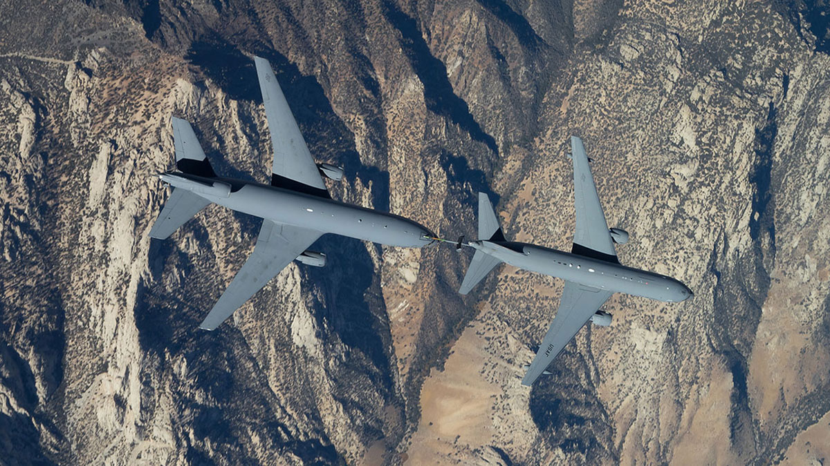 Avión cisterna de Boeing (imagen de referencia)