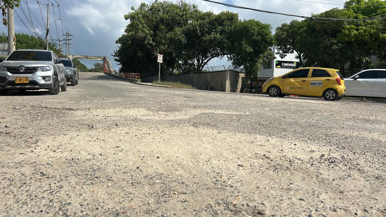 Entrada a la isla de Manga en Cartagena