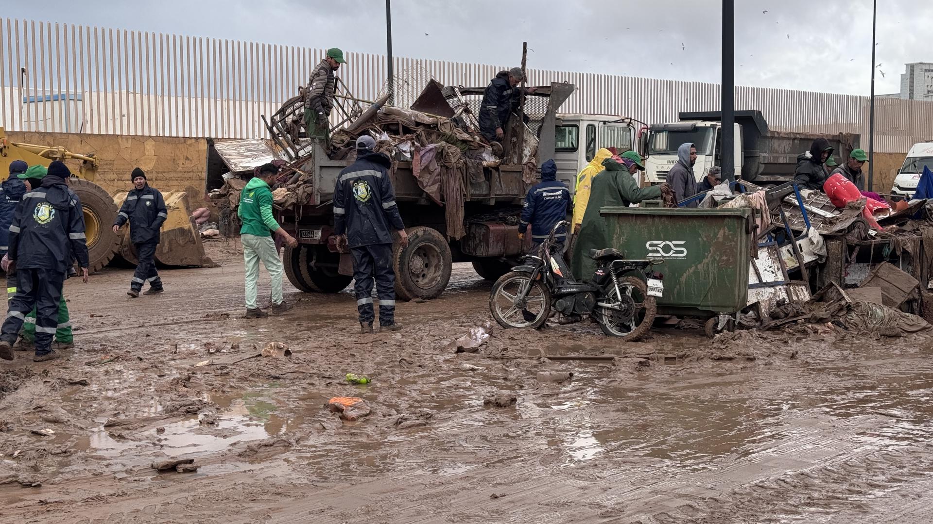 Inundaciones en Marruecos
