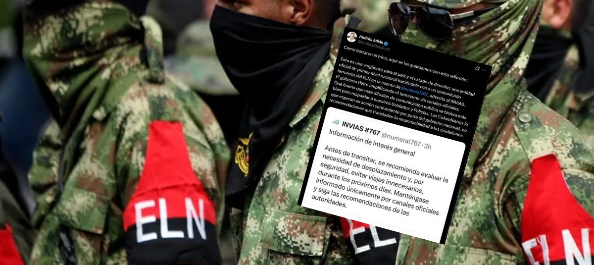 Gobernador de Antioquia sobre trino del INVIAS por paro armado del Eln.