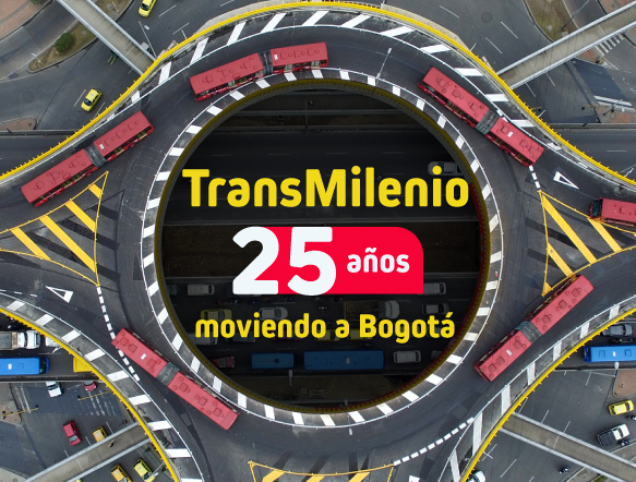 TransMilenio cumple 25 años