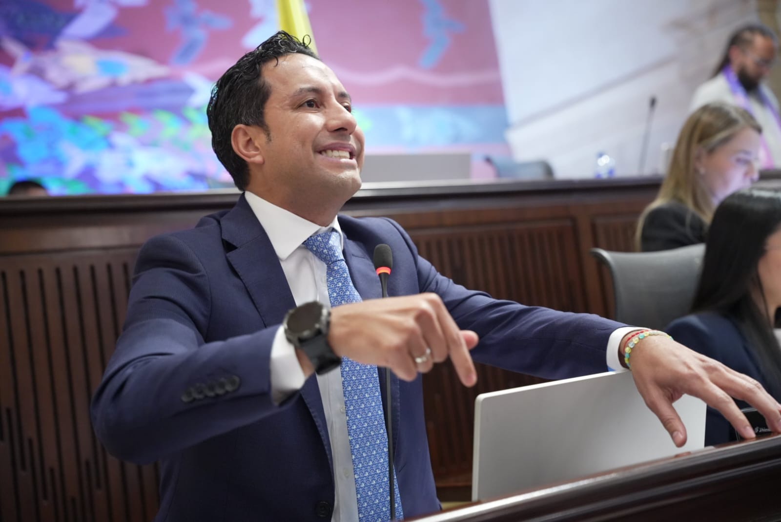 Julián López, presidente de la Cámara.