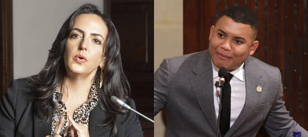 María Fernanda Cabal y Miguel Polo Polo.