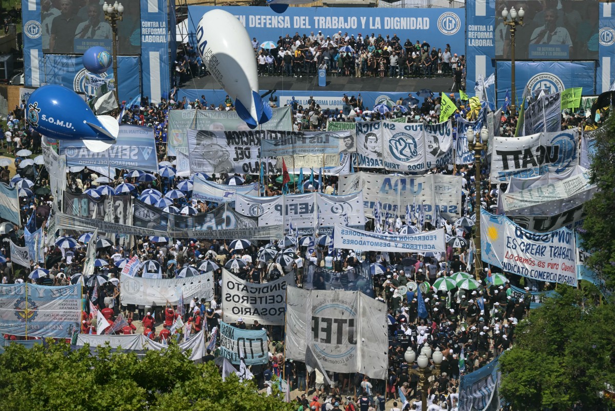 Proteste în Argentina împotriva reformei muncii