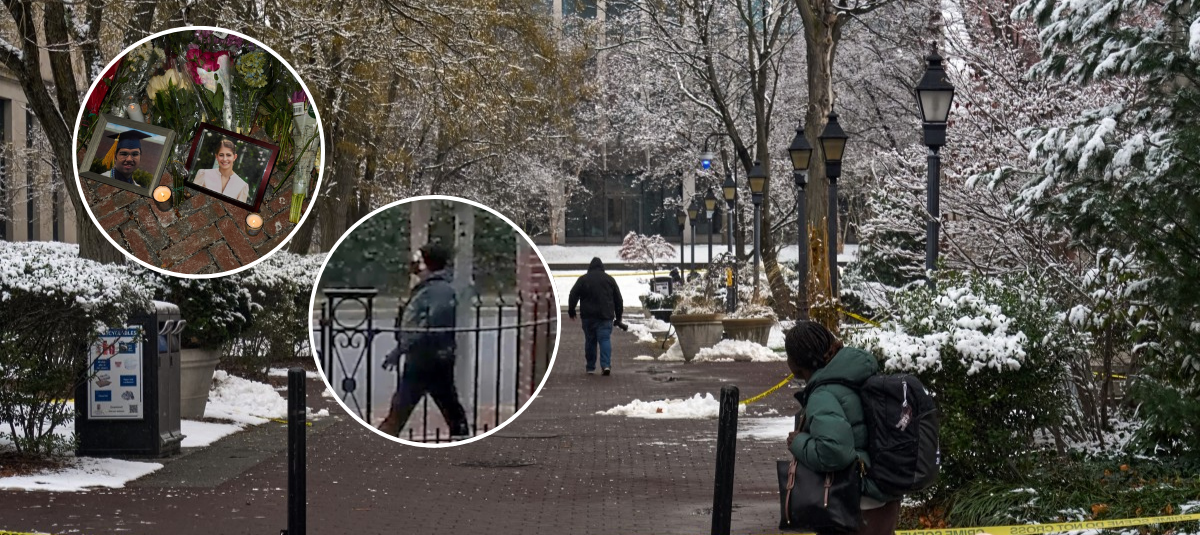 Identifican a sospechoso de tiroteo en la Universidad Brown, en Estados Unidos: los videos que captan sus movimientos