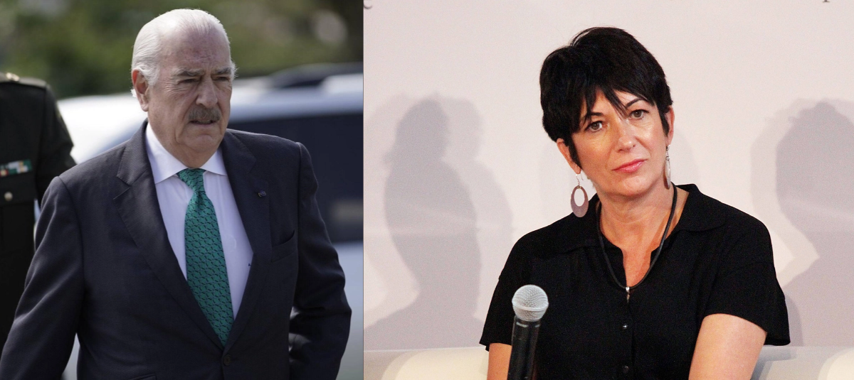 Pastrana y Ghislaine Maxwell