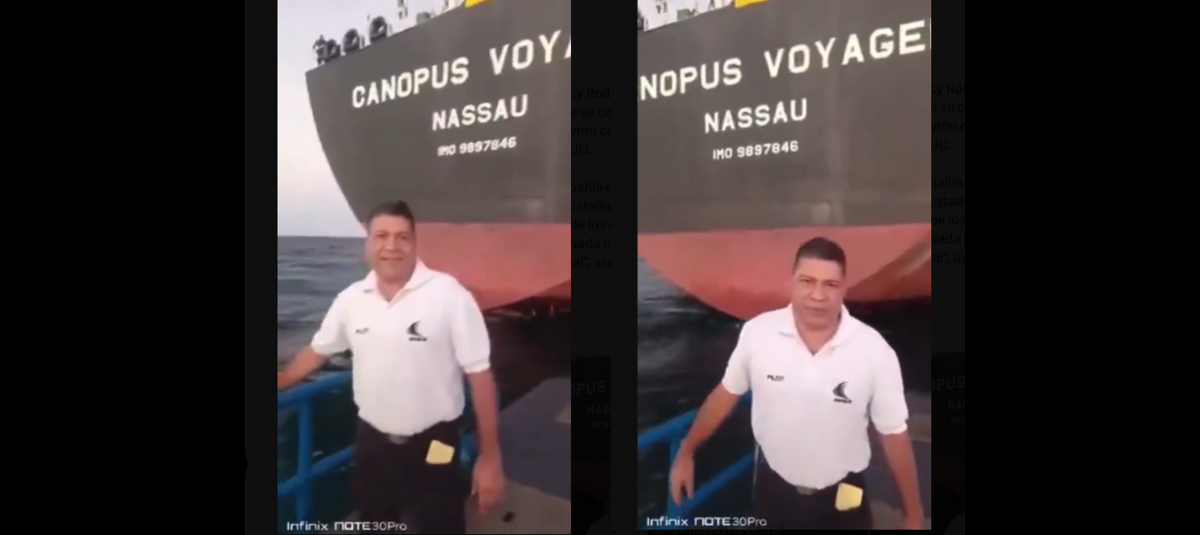 Vídeo difundido por Delcý Rodríguez
