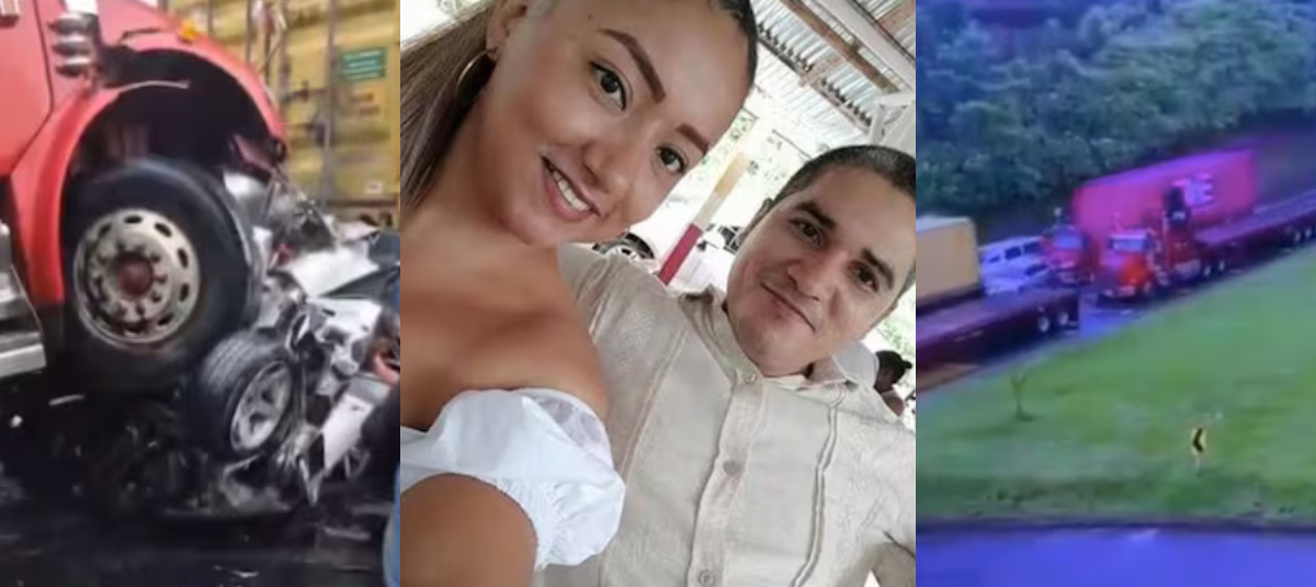 Últimas palabras que dijo madre que murió aplastada a su hijo antes de que su carro fuera impactado por tractomula en Buenaventura: quedó en video