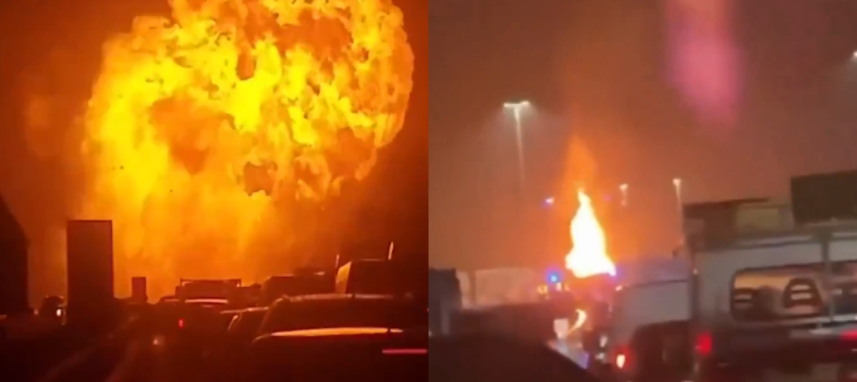 Explosión en Italia.