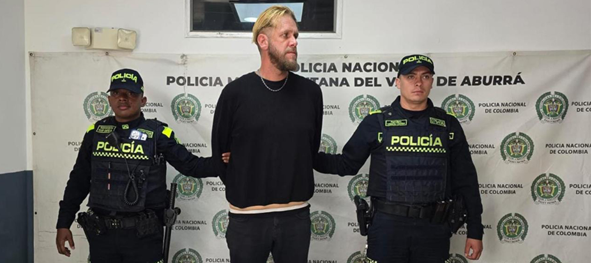 Islandés capturados en Medellín
