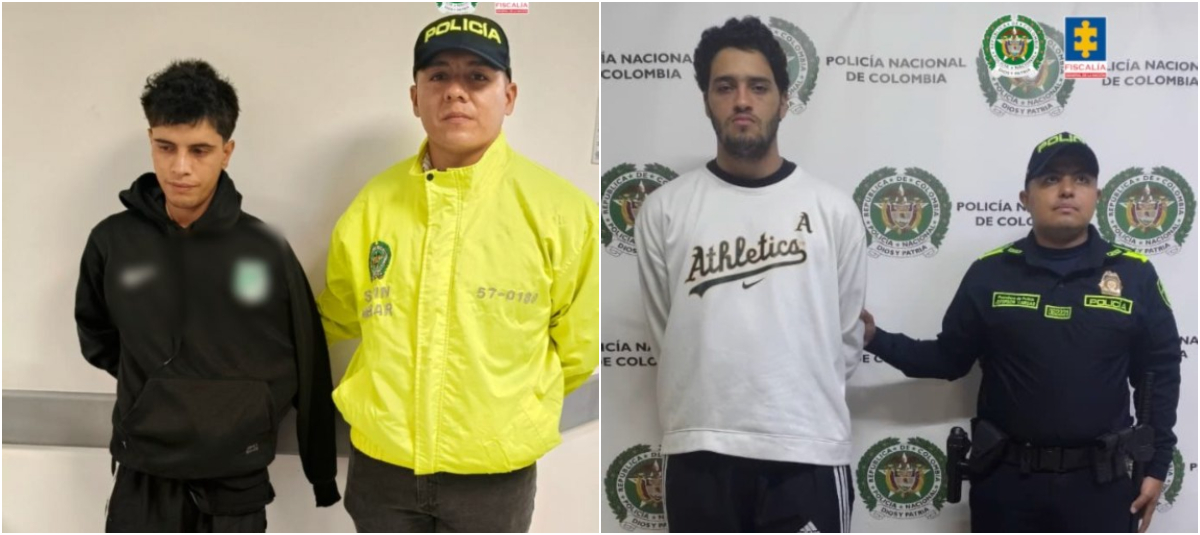Alias ​​Aretes y alias Mandíbula, señalados de robar 20 veces un almacén en Antioquia.