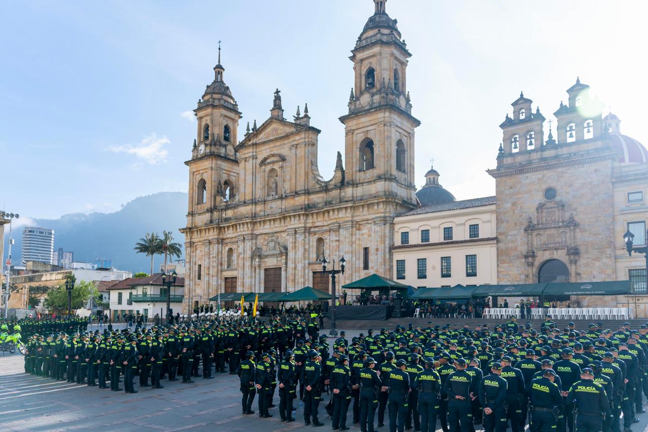 Policia en Bogota