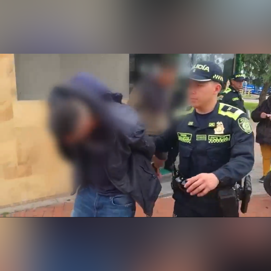 Capturas persecución Bogotá