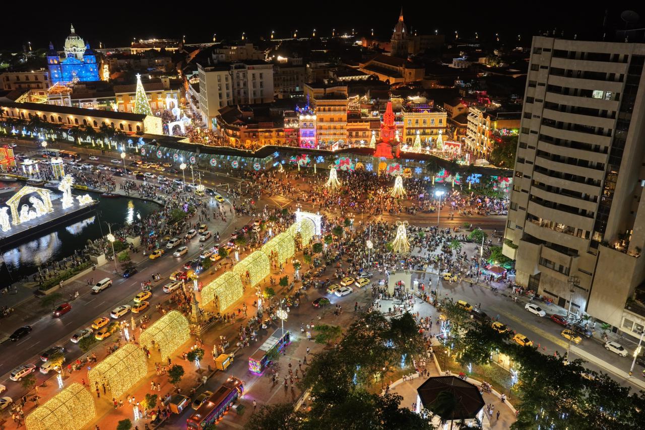 Parque Centenarios de Cartagena.