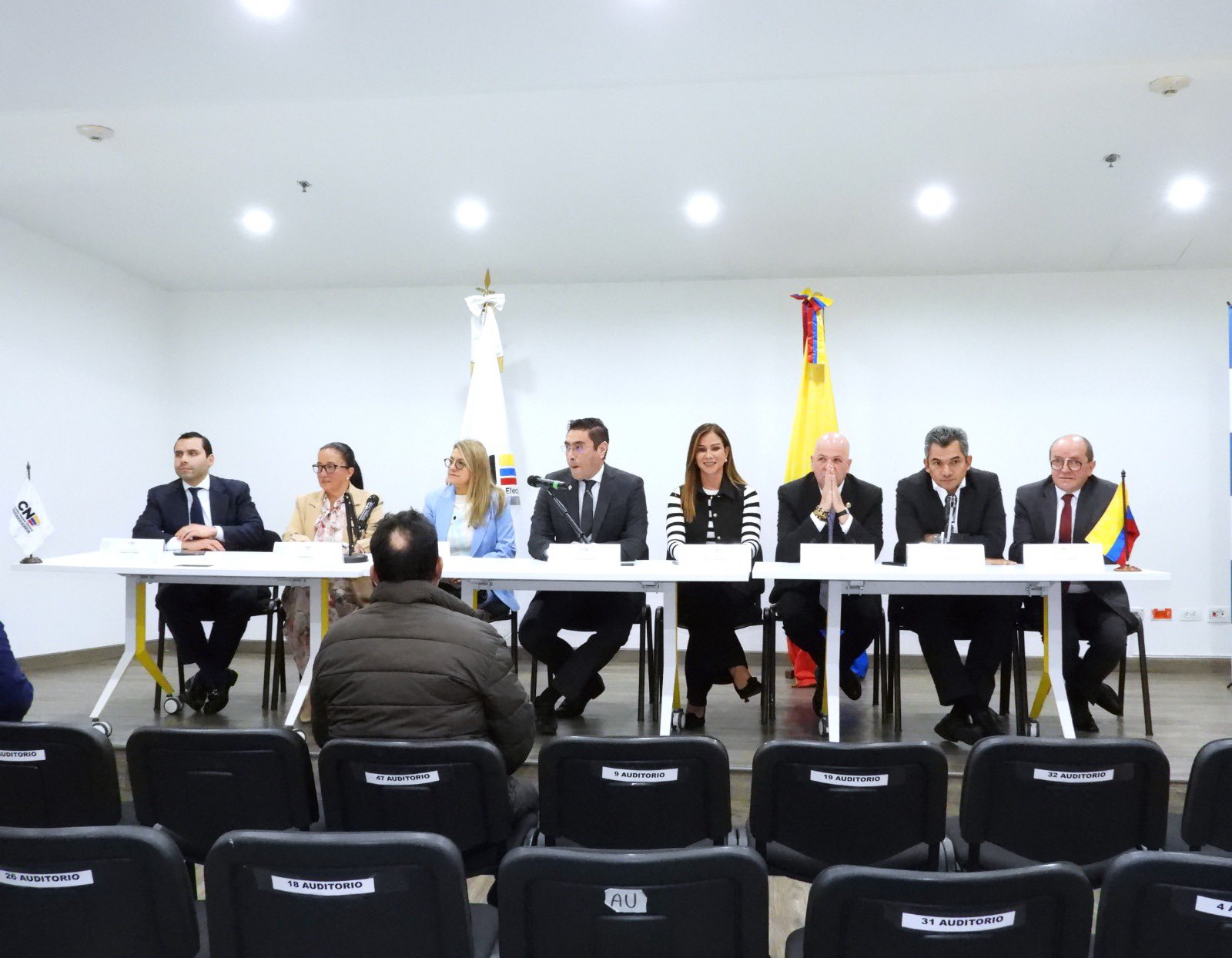 Los magistrados del CNE