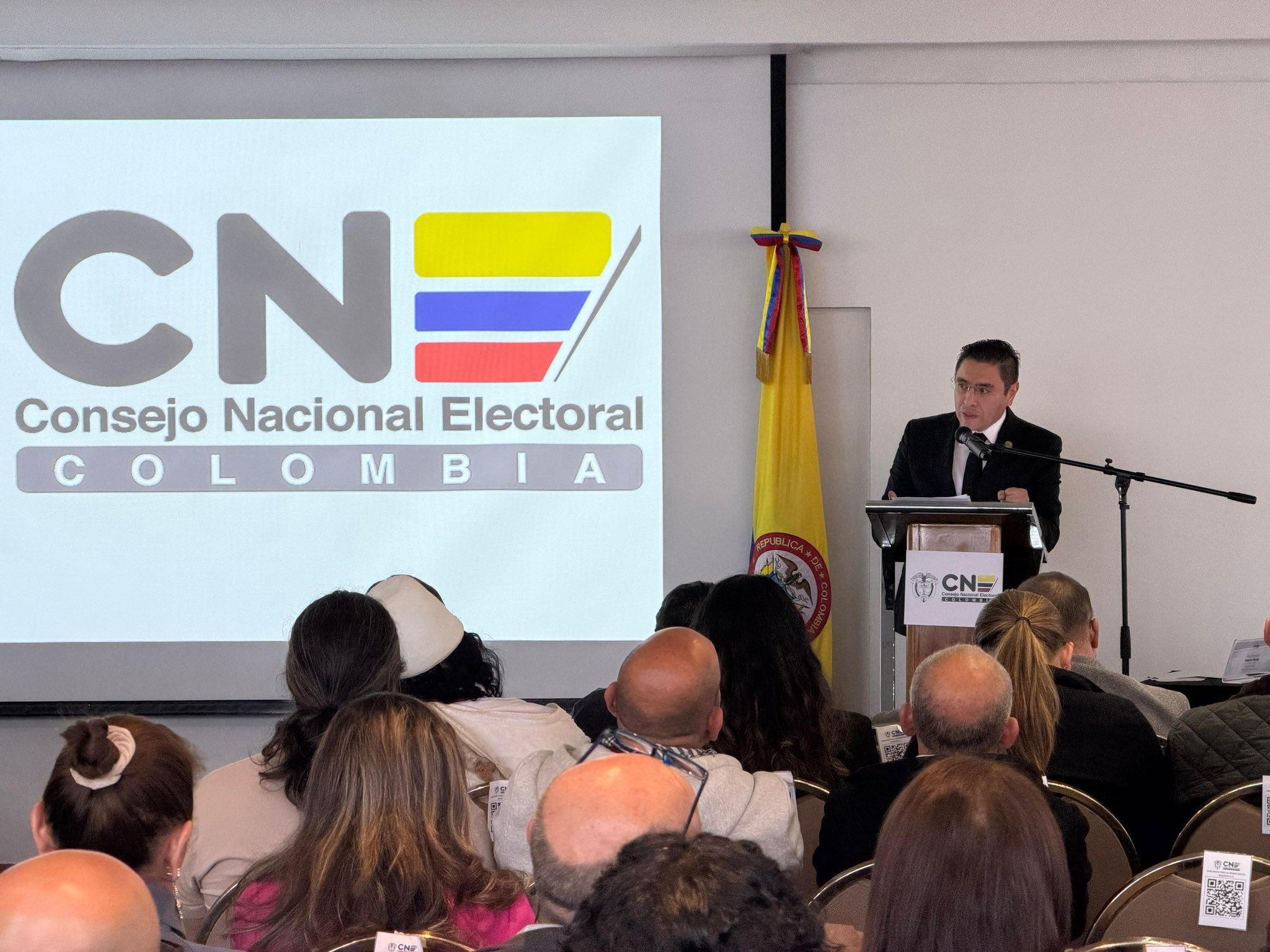 Cristián Quiroz, presidente del CNE.