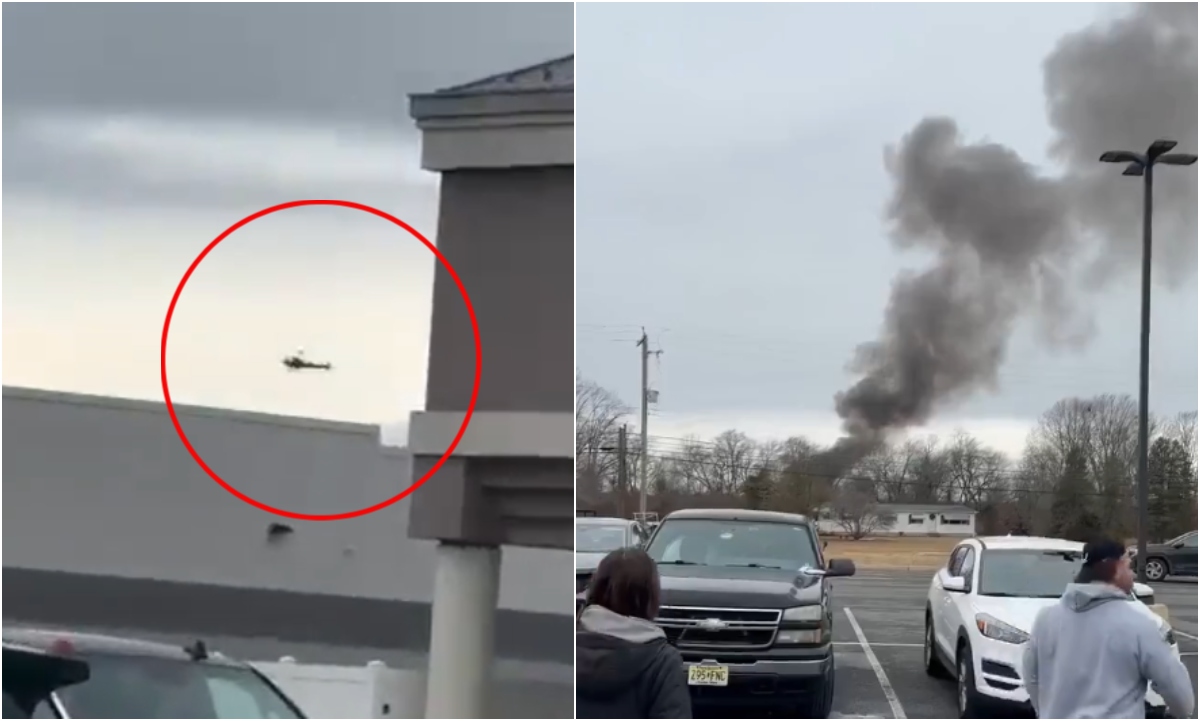 Video muestra cómo ocurrió el fatal accidente aéreo entre dos helicópteros en Nueva Jersey