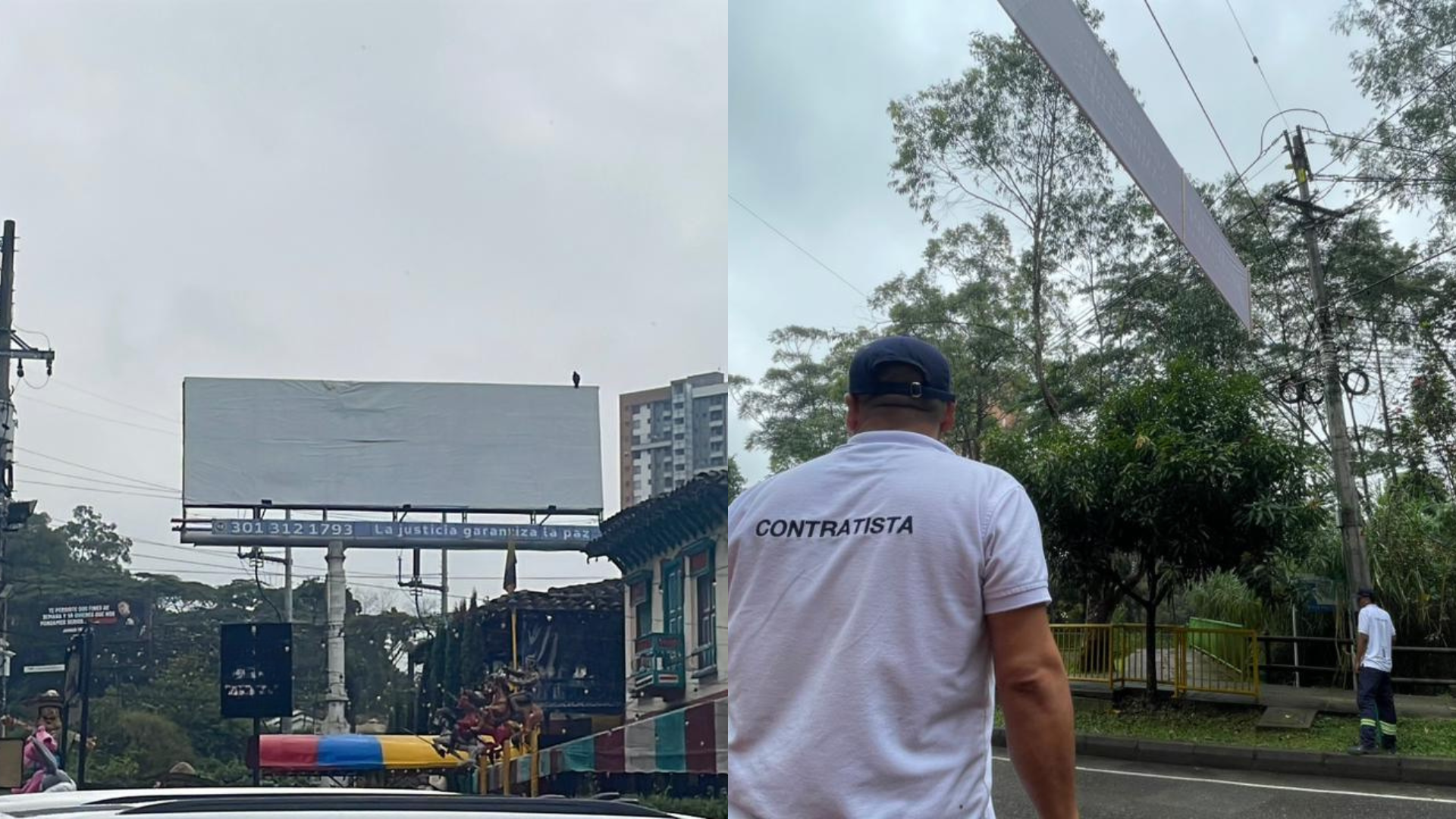 La subsecretaría del Espacio Público de la Alcaldía de Medellín desmontó decenas de elementos publicitarios alusivos a las elecciones legislativas de 2026.