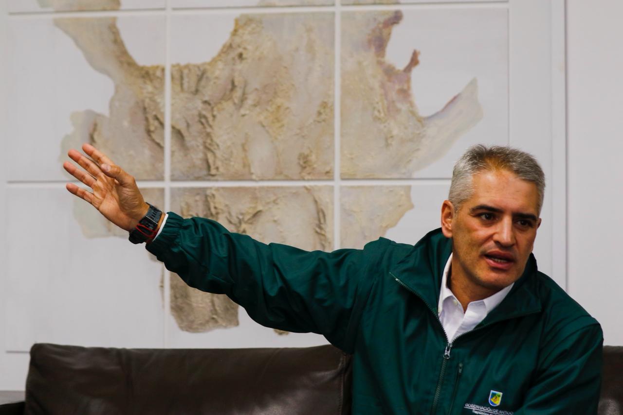 Andrés Julián Rendón, gobernador de Antioquia.