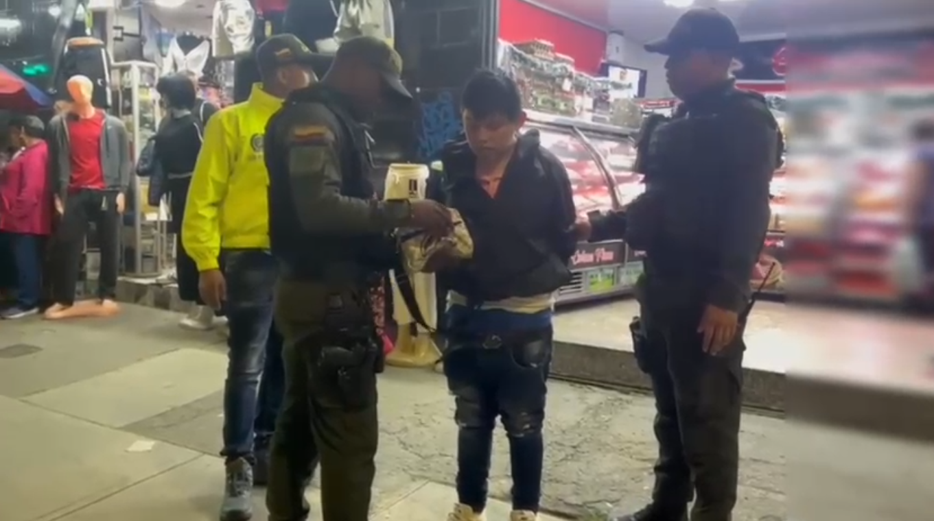 Capturado presunto extorsionista en Kennedy, sur de Bogotá