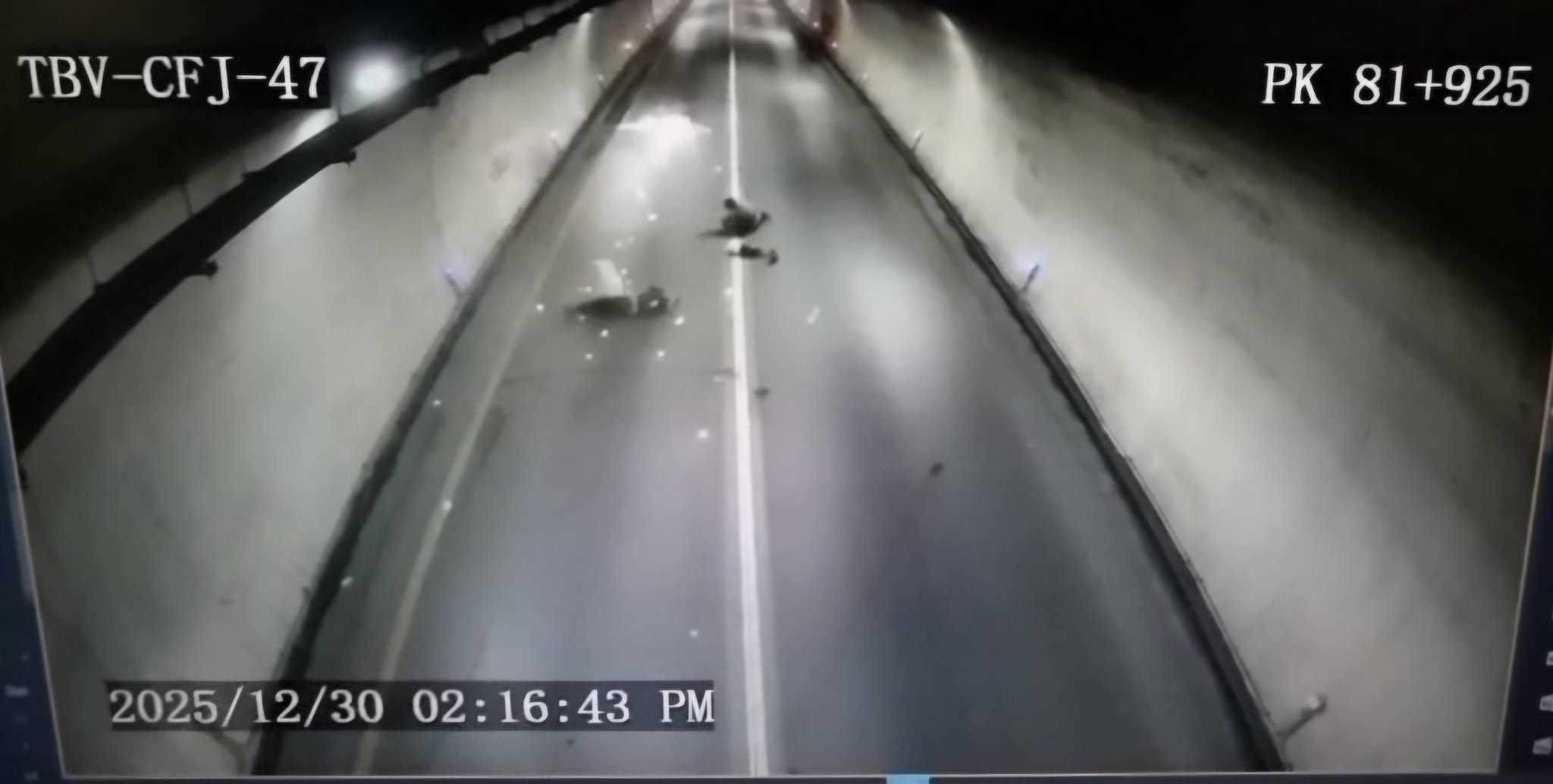 Accidente en vía al Llano