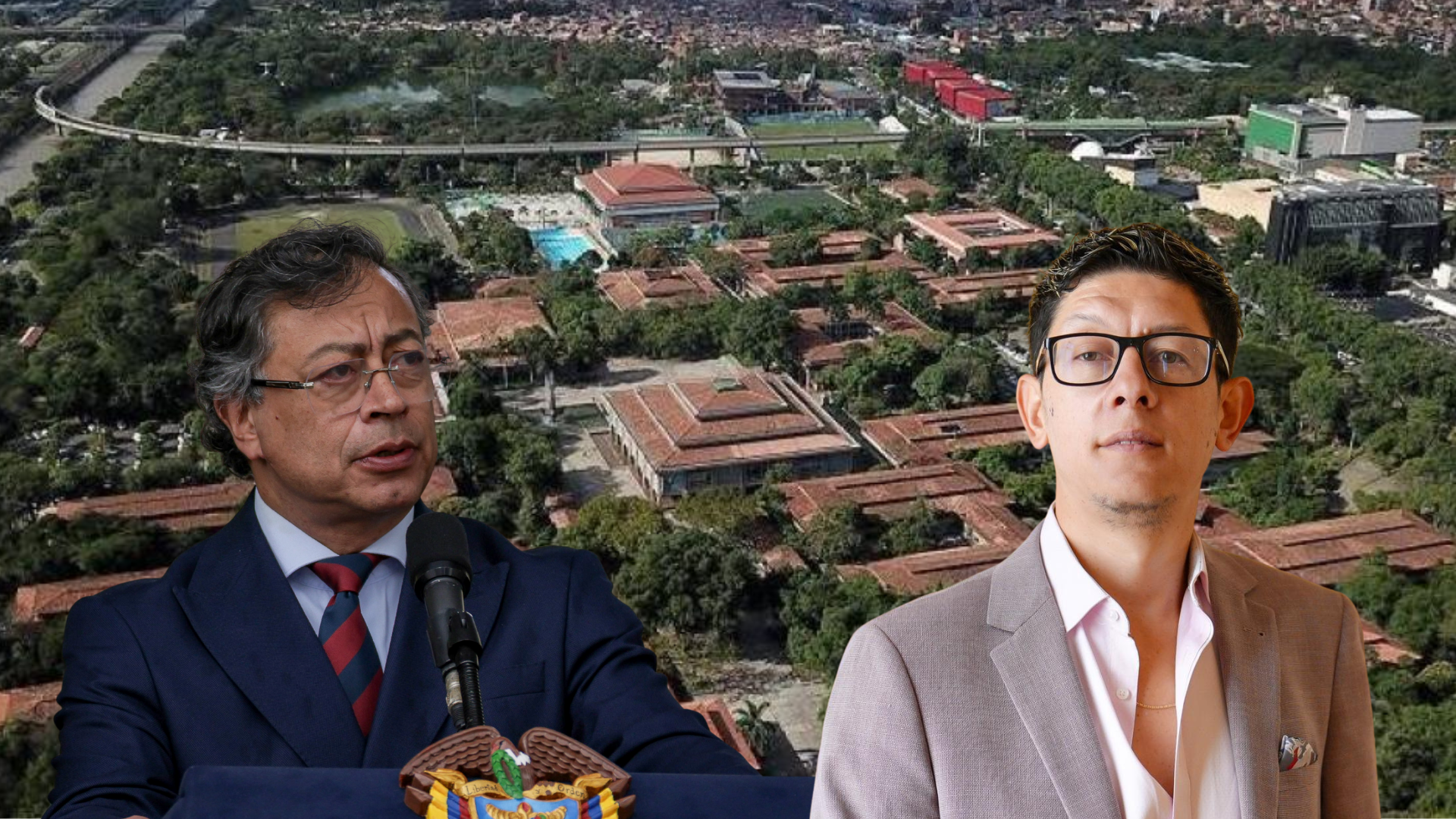 El presidente Petro y el ministro de Educación anunciaron 70.000 millones para apoyar la crisis financiera de la Universidad de Antioquia.