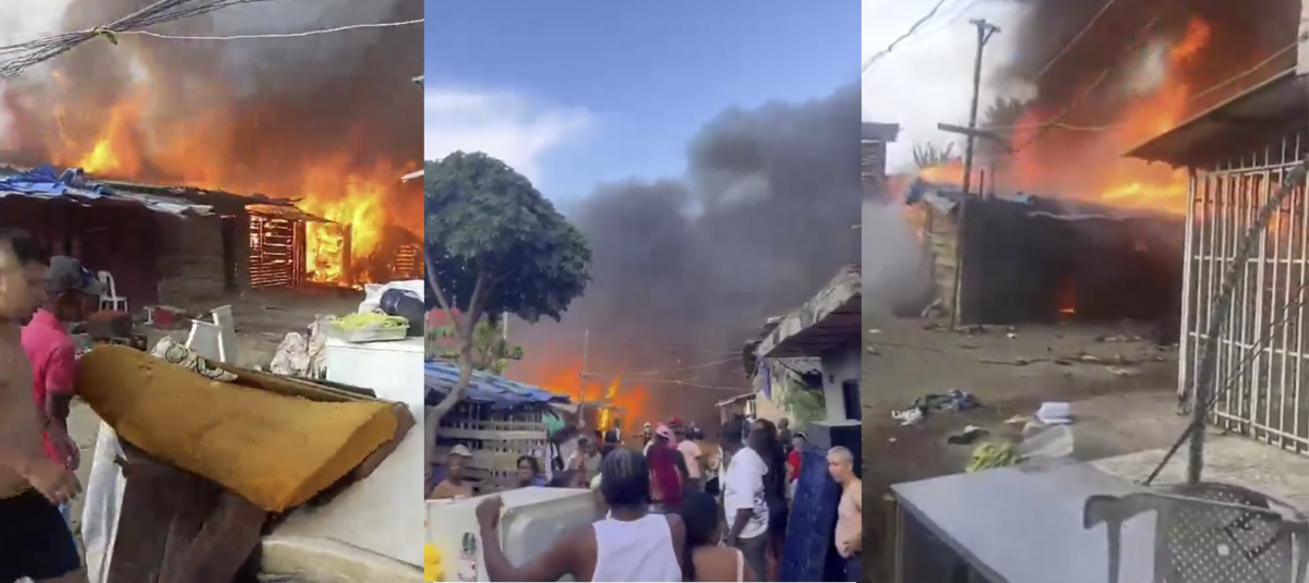 Incendio este 1 de enero en Cali