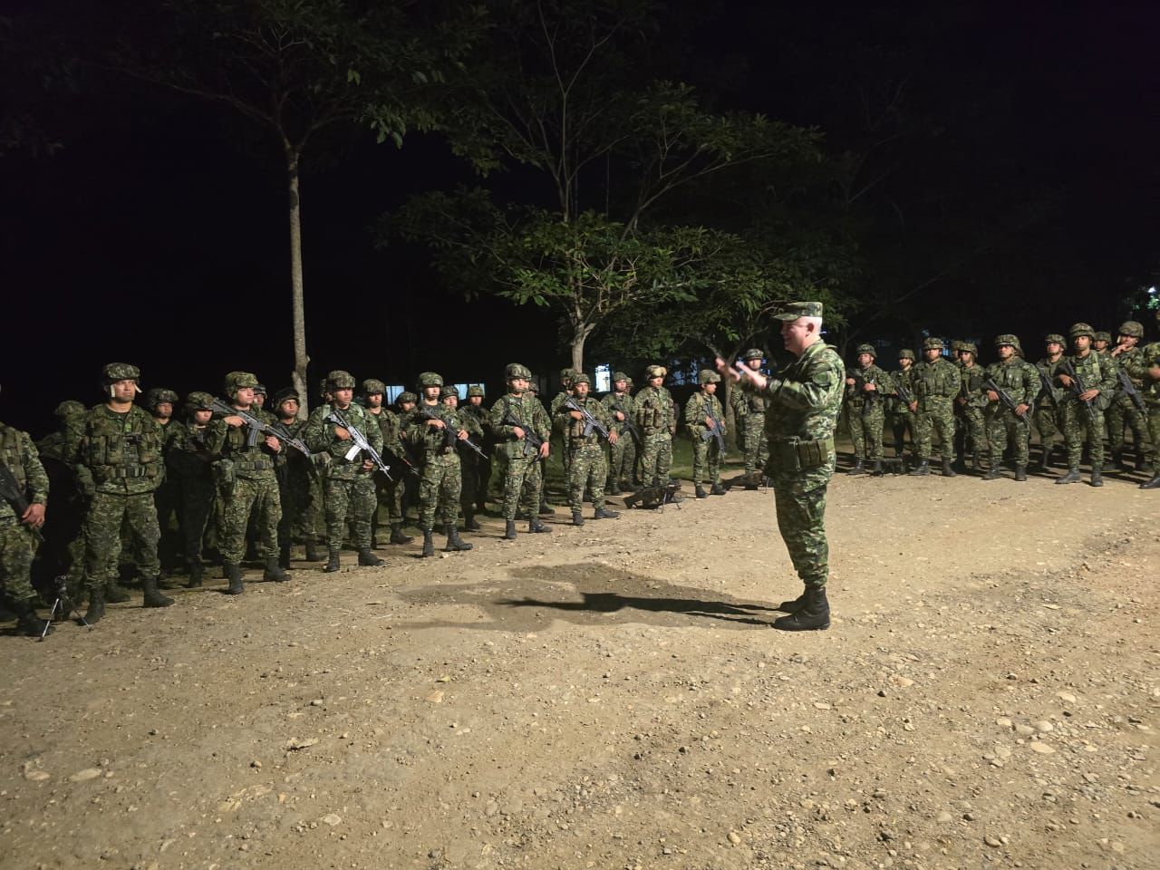 El ejército desplegó tropas en el Catatumbo.