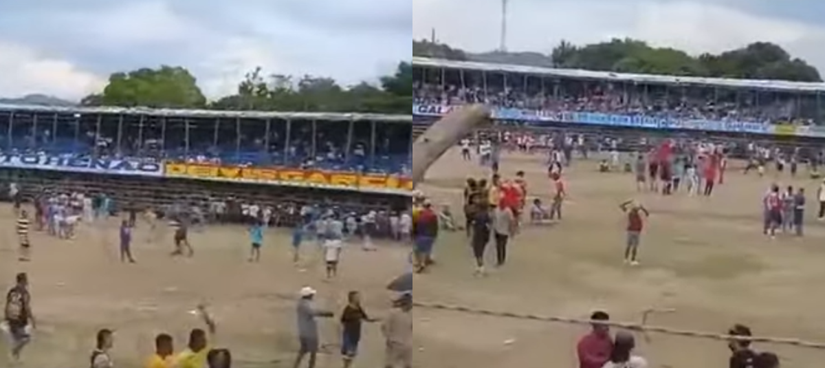 Bolívar'ın kuzeyinde Corraleja.