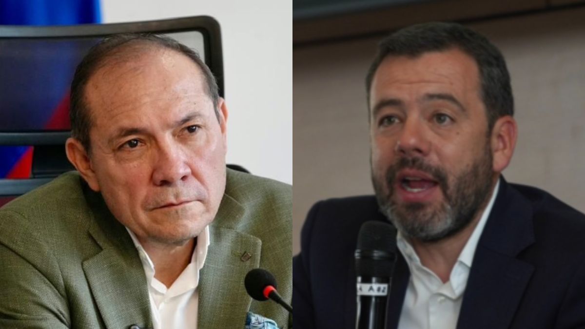 Ministro Antonio Sanguino y alcalde Carlos Fernando Galán