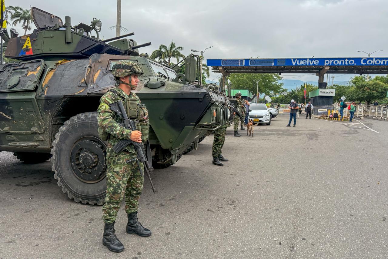 Así se ve la frontera entre Colombia y Venezuela en medio de la crisis.