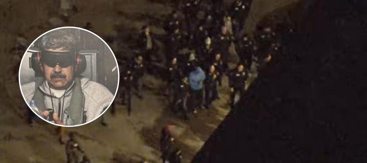 Nicolás Maduro llegó a base militar en Nueva York