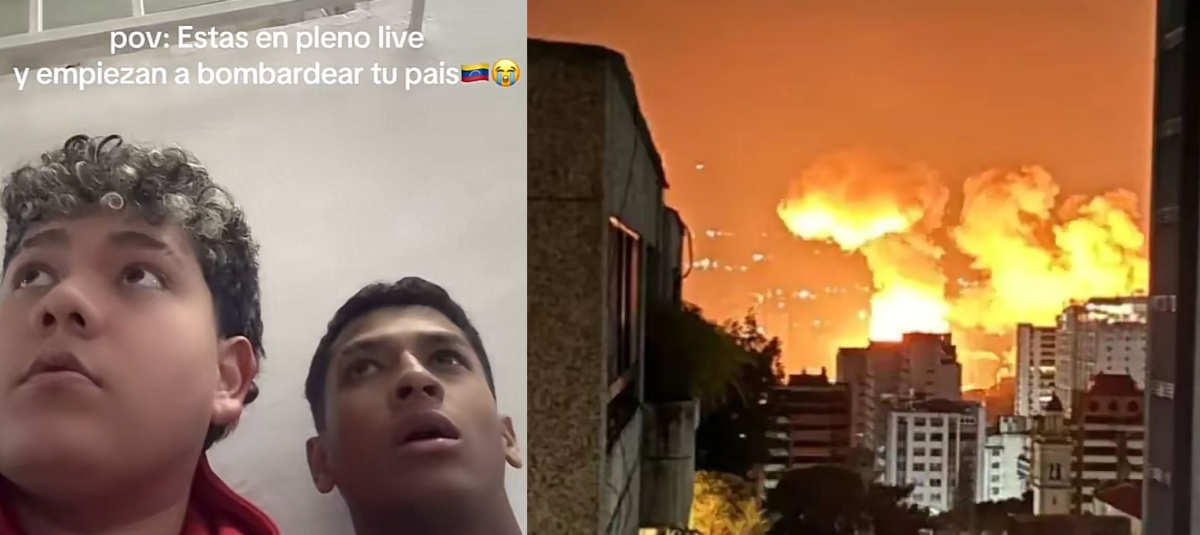 Así fue su primera reacción en cámara.