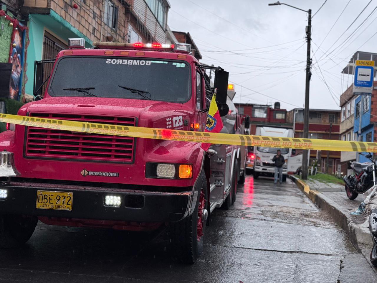 Reportan fuerte explosión dentro de una vivienda en el sur de Bogotá