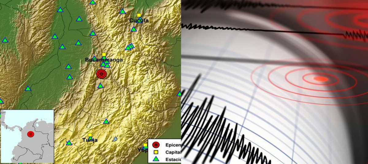 Temblor hoy en Colombia