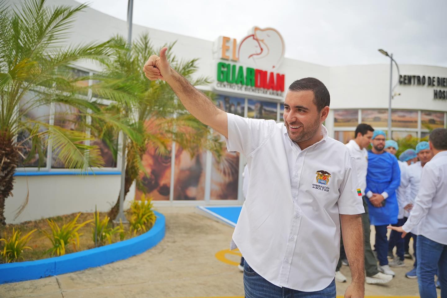 Yamil Arana Padaui, gobernador de Bolívar.