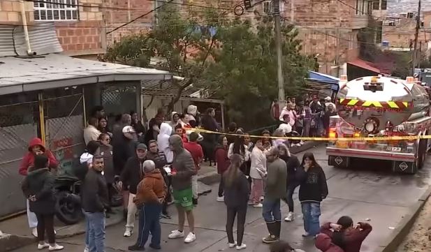 Explosión en el barrio Palermo, al sur de Bogotá