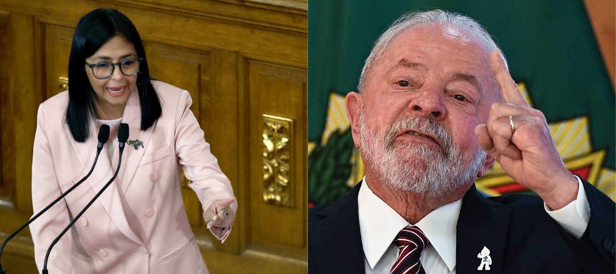 Lula da Silva y Delcy Rodríguez hablaron el sábado.