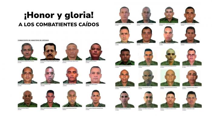 Militares Cubanos dados de baja en Fuerte Tiuna.