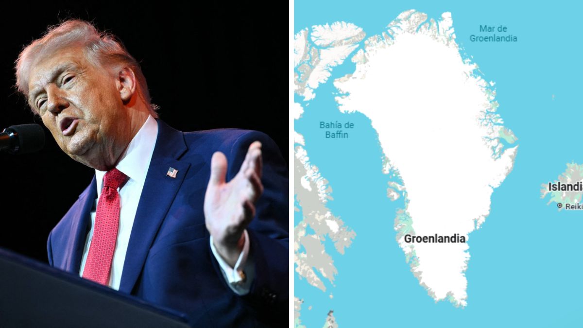 Donald Trump habla sobre Groenlandia