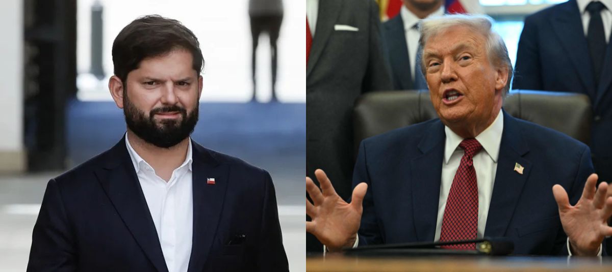 Boric y Trump