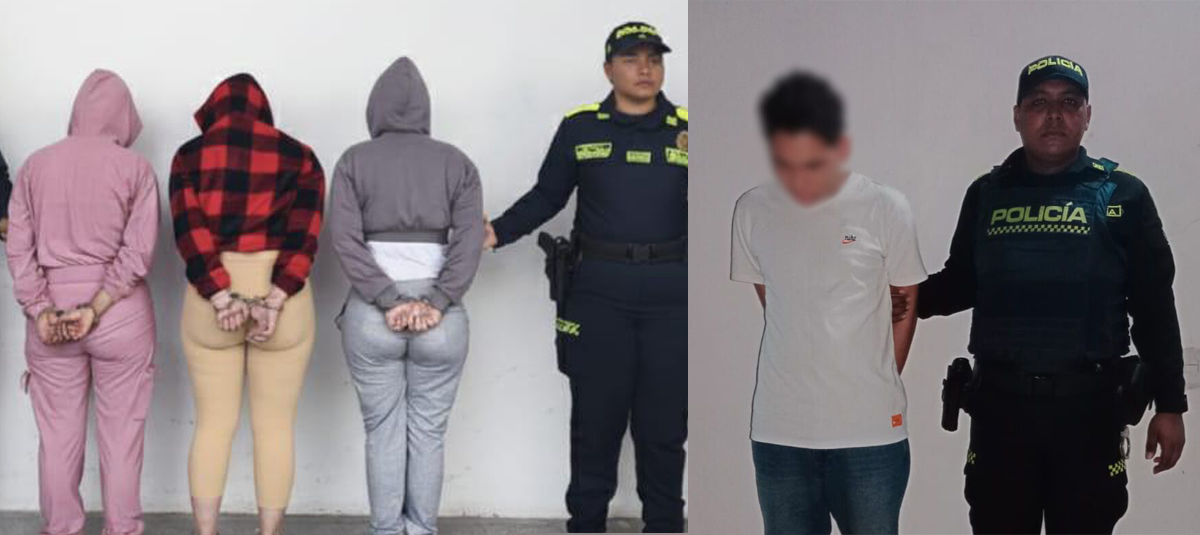 Capturados por hurto a extranjeros