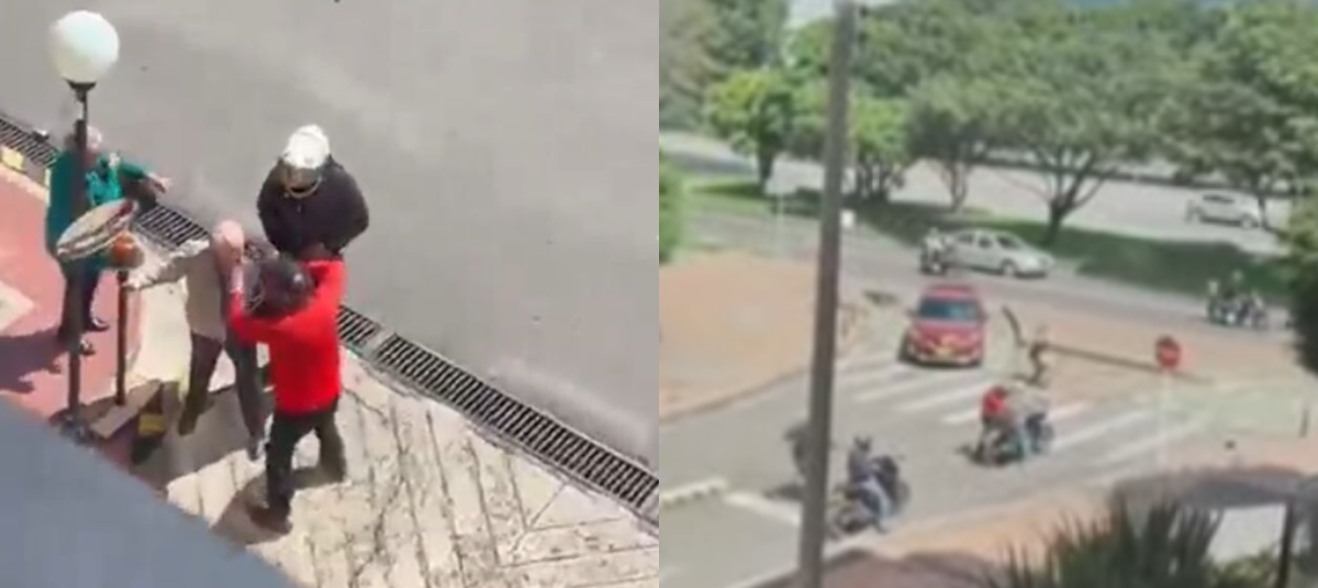 Robo en el norte de Bogotá.