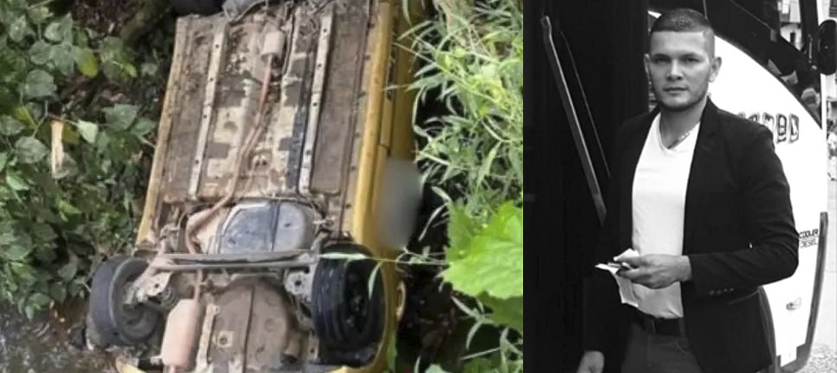 Taxista asesinado en los Andes