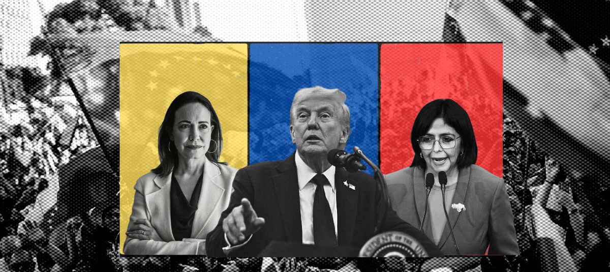 Collage trump, machado